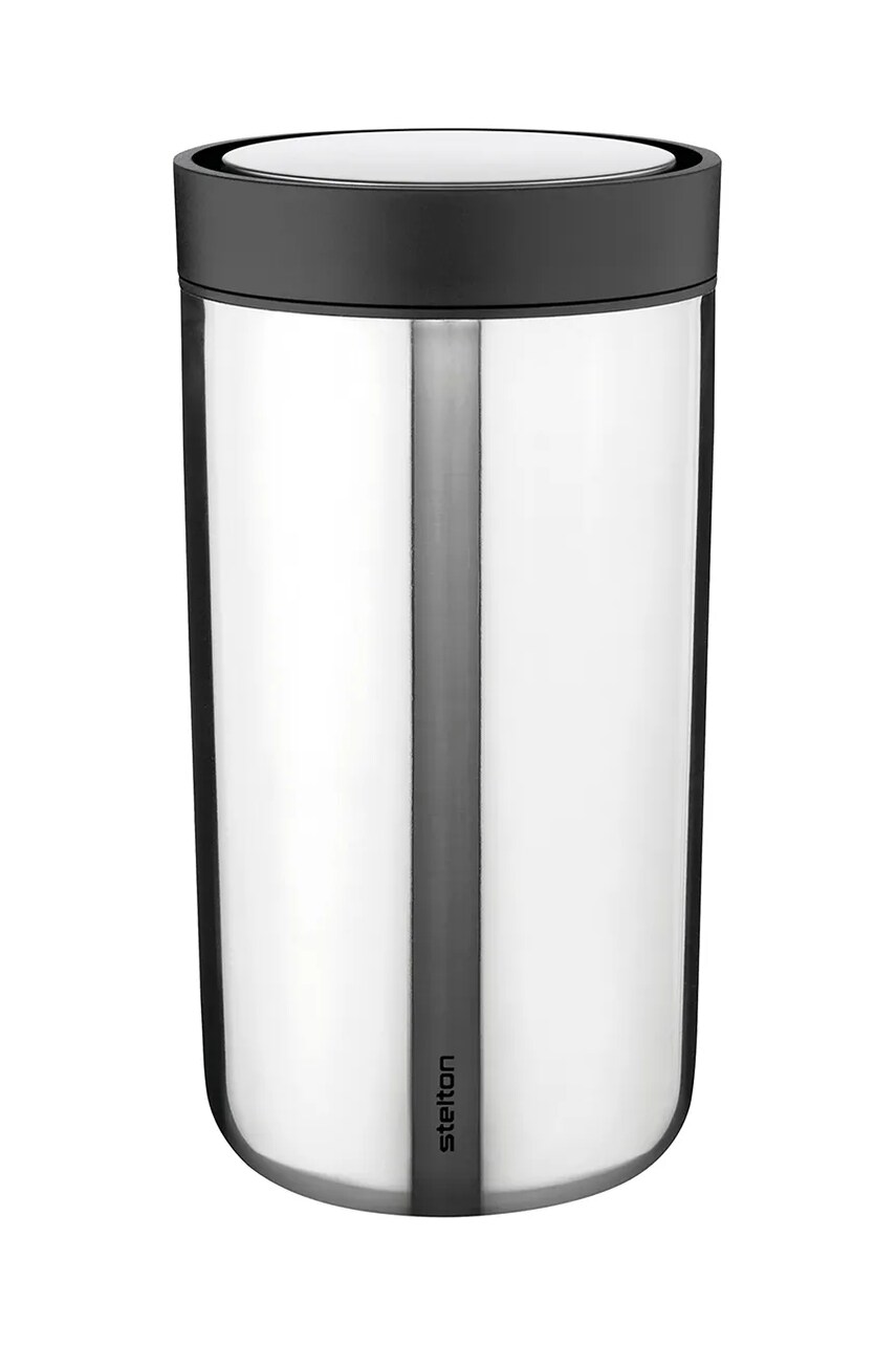 Термокружка Stelton To-Go Click 200 ml колір сірий