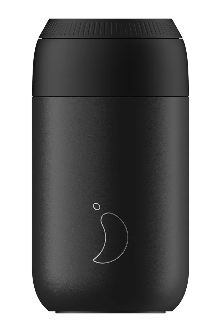 Кухлик для кави Chillys Series 2, 340ml колір чорний