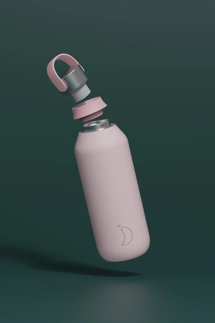 Термічна пляшка Chillys Series 2, 500 ml колір рожевий
