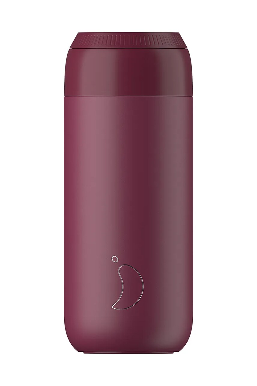 Кухлик для кави Chillys Series 2, 500 ml колір бордовий