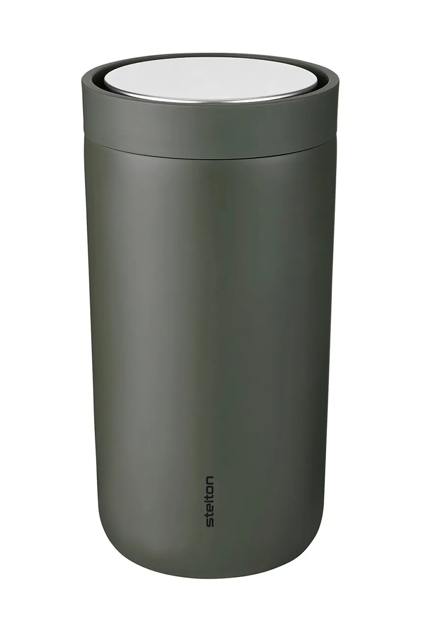 Термокружка Stelton To Go Click 200 ml колір сірий