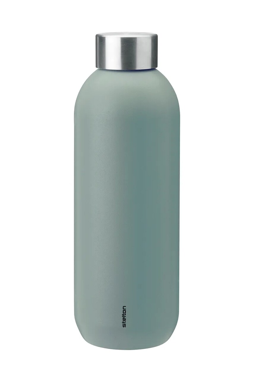 Термічна пляшка Stelton Keep Cool 600 ml колір зелений
