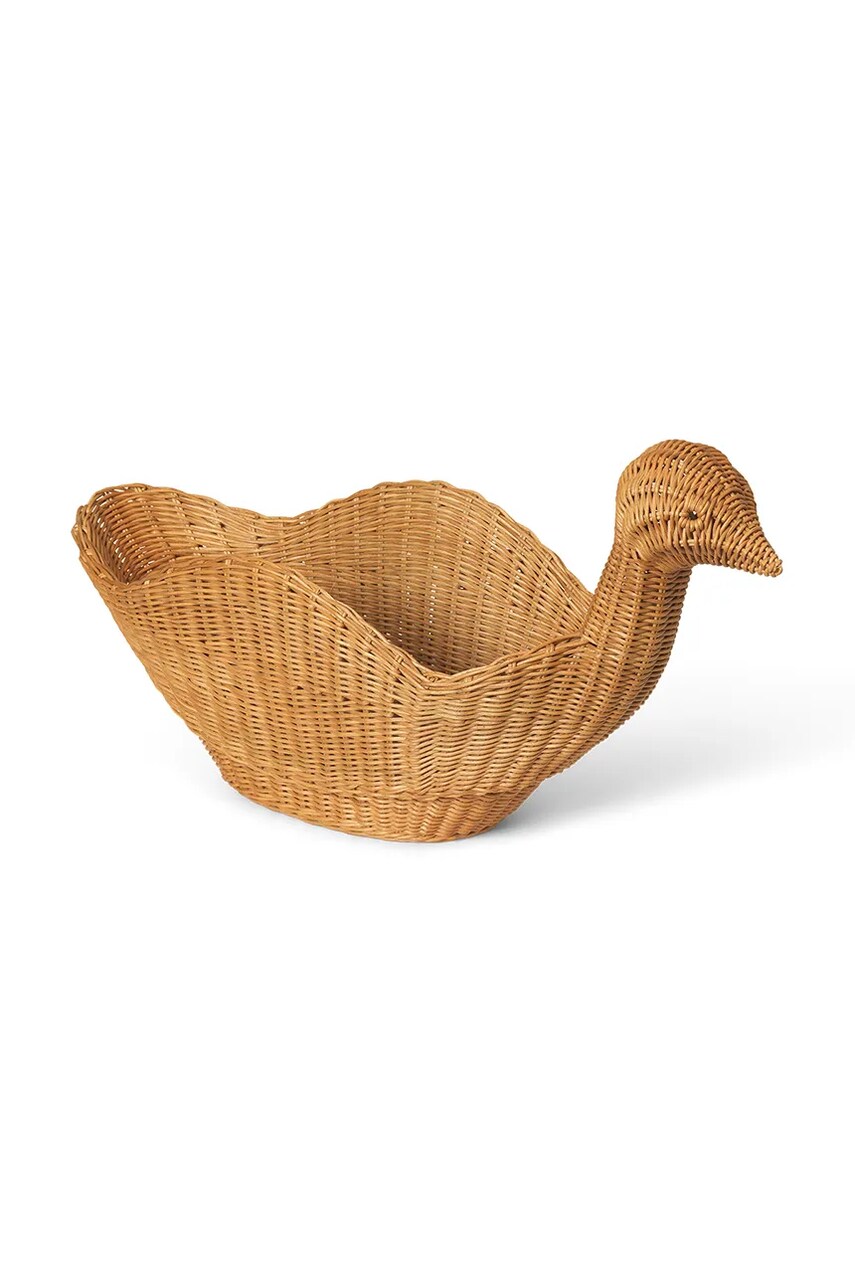 Кошик для зберігання ferm LIVING Bird Braided колір бежевий