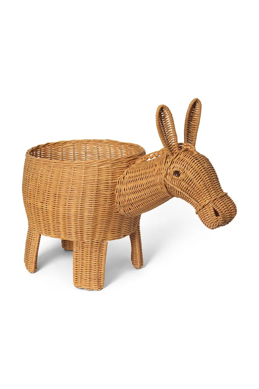 Кошик для зберігання ferm LIVING Donkey колір бежевий