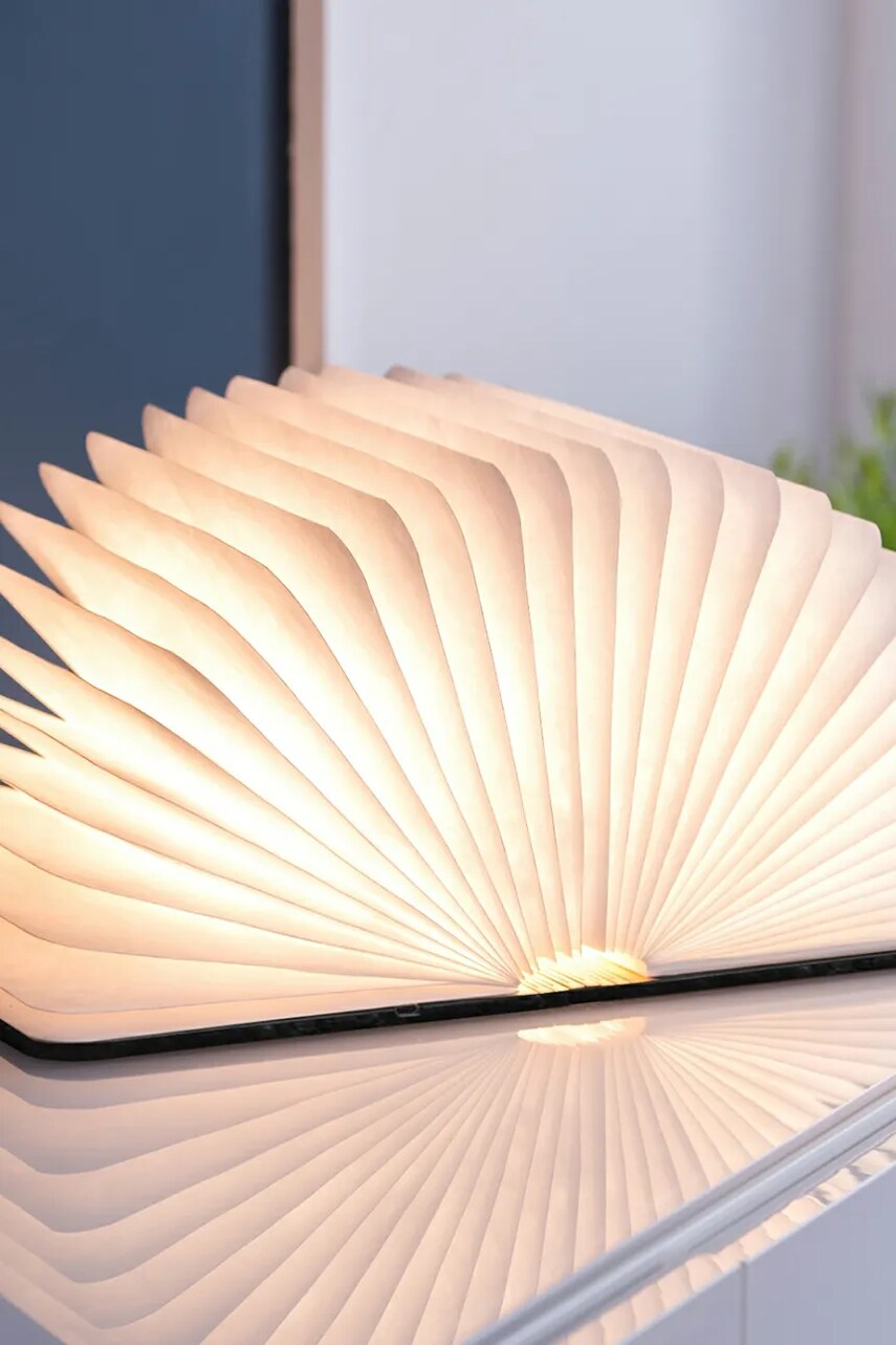 Бездротова світлодіодна лампа Gingko Design Large Smart Book Light колір коричневий