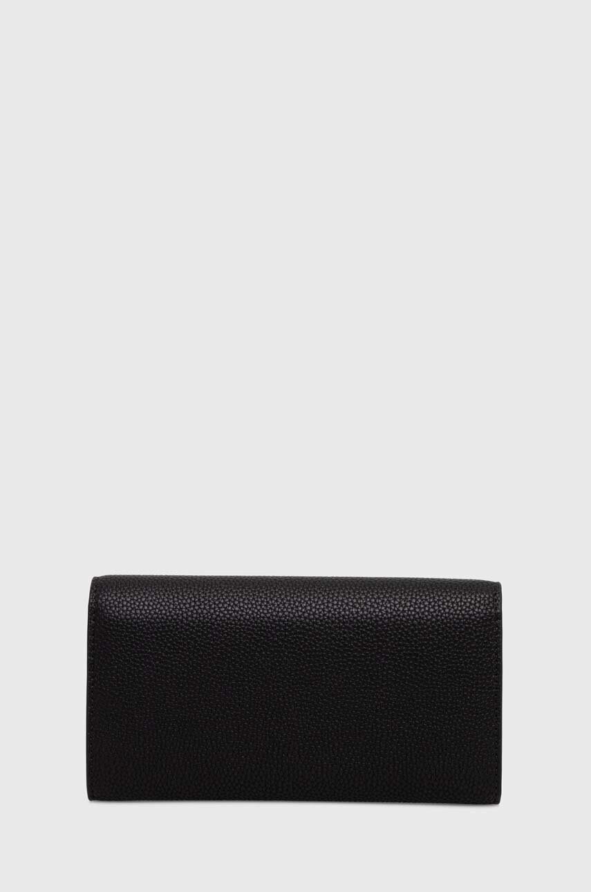 Гаманець Emporio Armani жіночий колір чорний