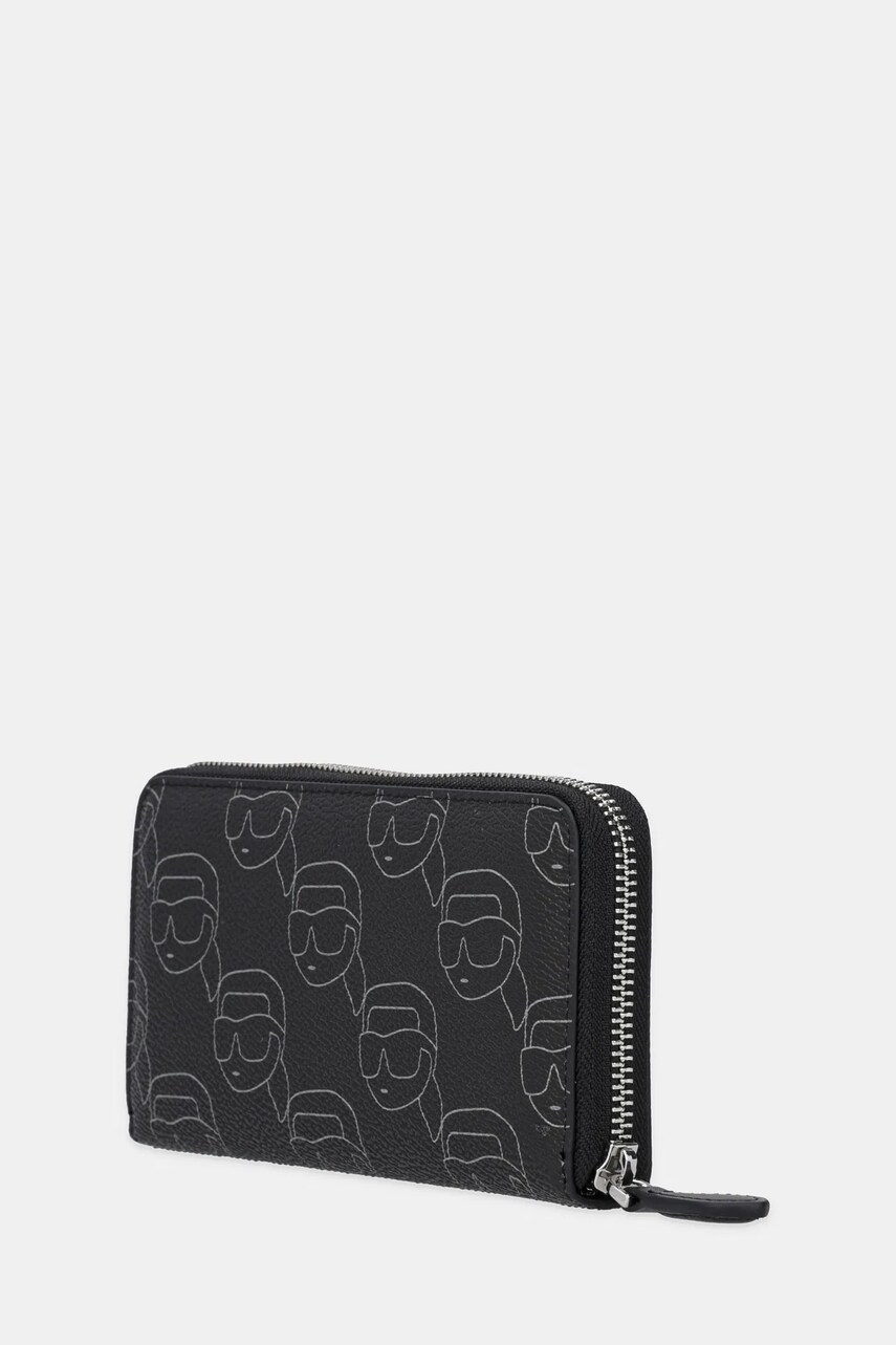Гаманець Karl Lagerfeld жіночий колір чорний A1W32044