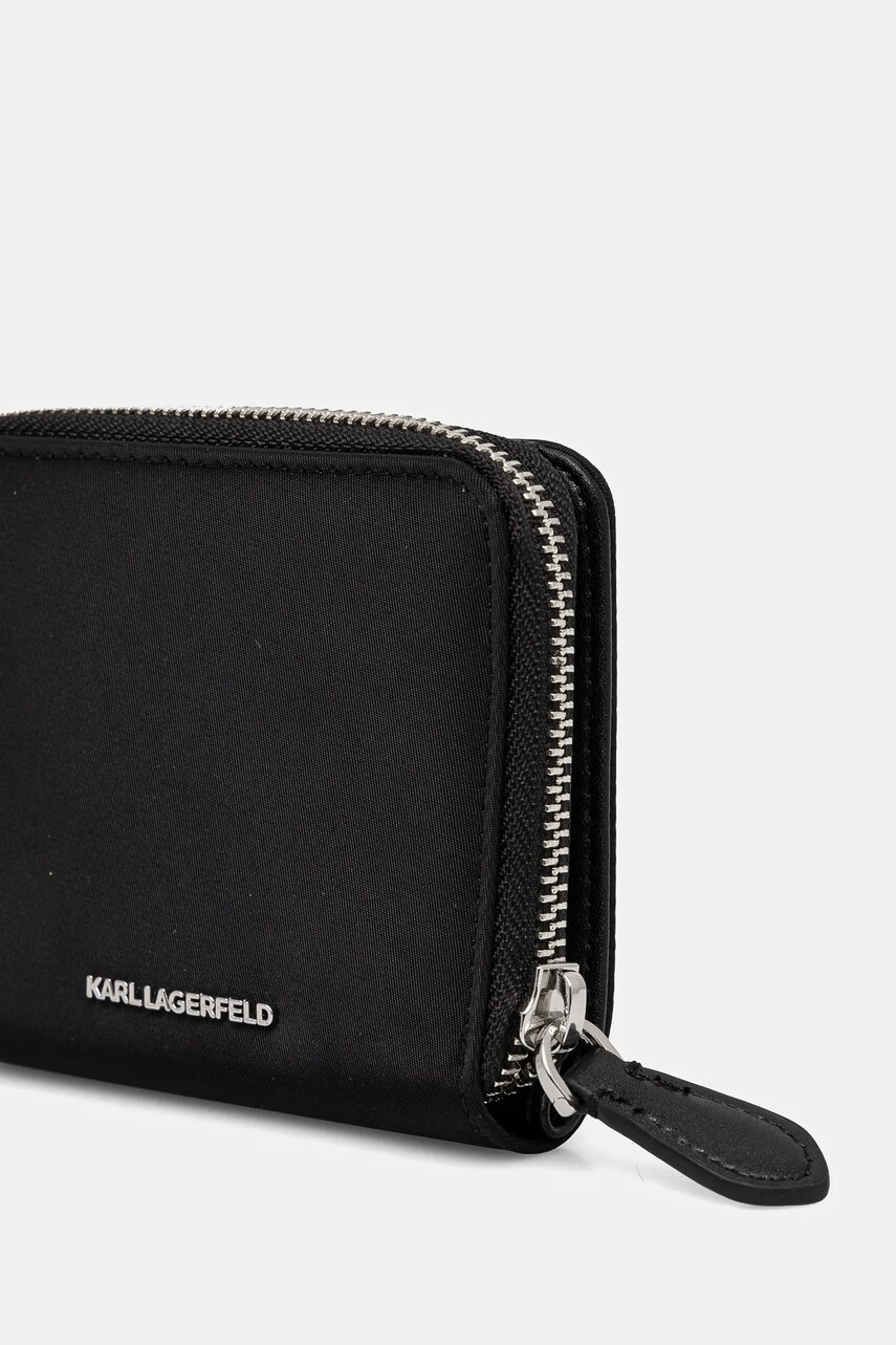Гаманець Karl Lagerfeld жіночий колір чорний A1W32078