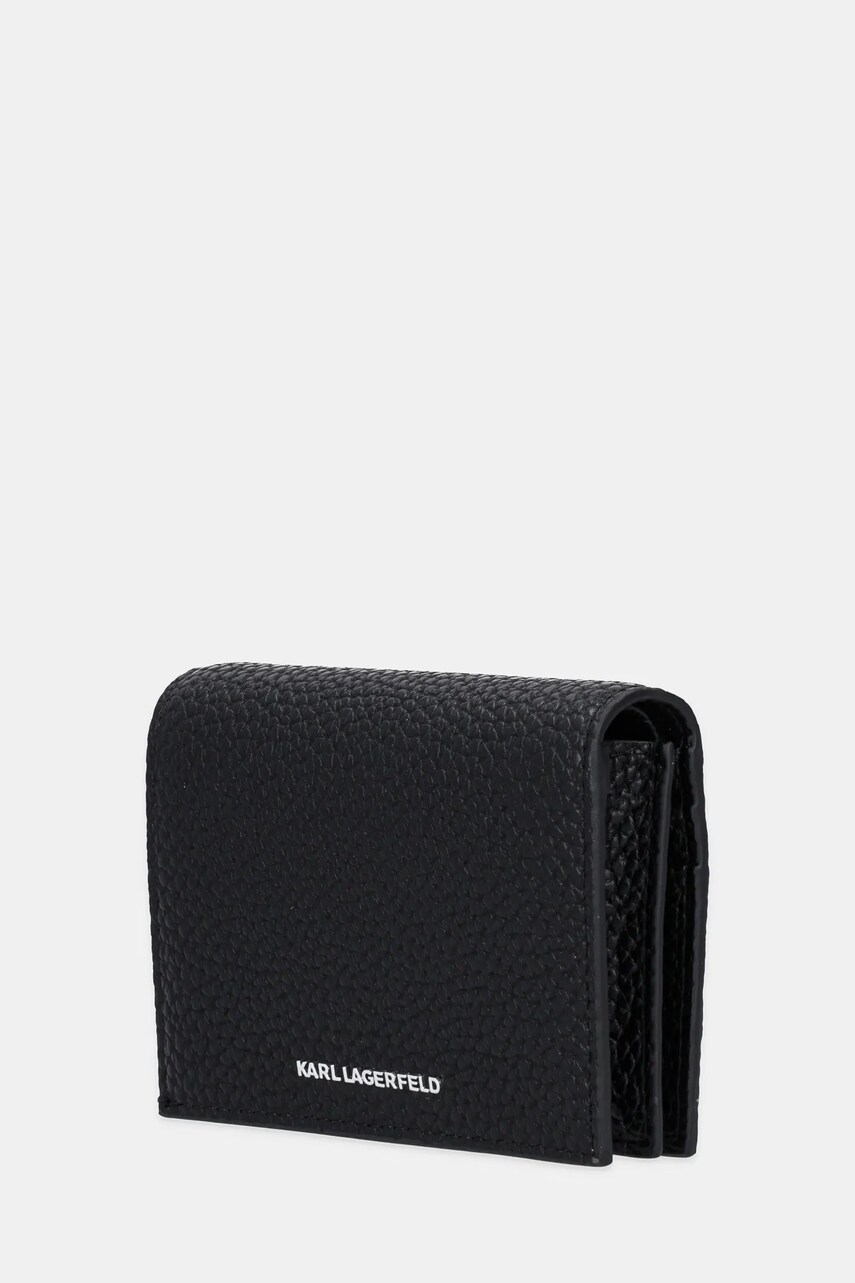 Гаманець Karl Lagerfeld жіночий колір чорний A1W32125