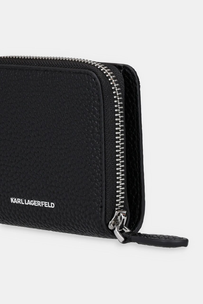 Гаманець Karl Lagerfeld жіночий колір чорний A1W32126
