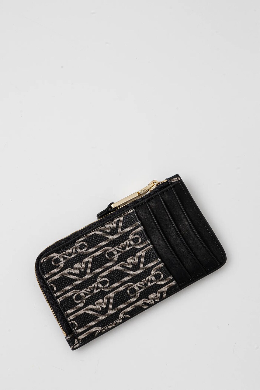 Купити Гаманець Emporio Armani жіночий колір чорний EW000367 AF11951 – головне зображення