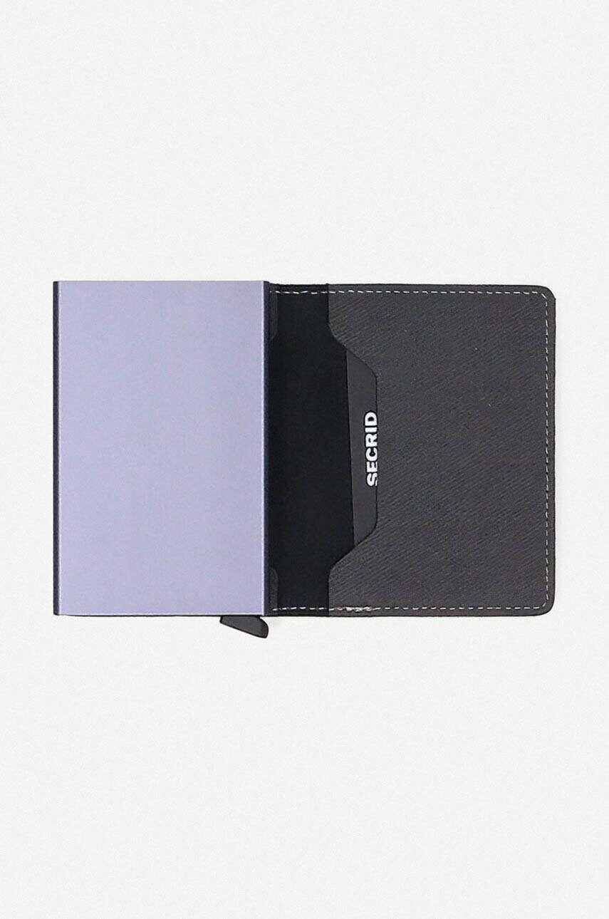 Гаманець Secrid колір сірий Portfel Secrid Slimwallet Twist STW-GREY