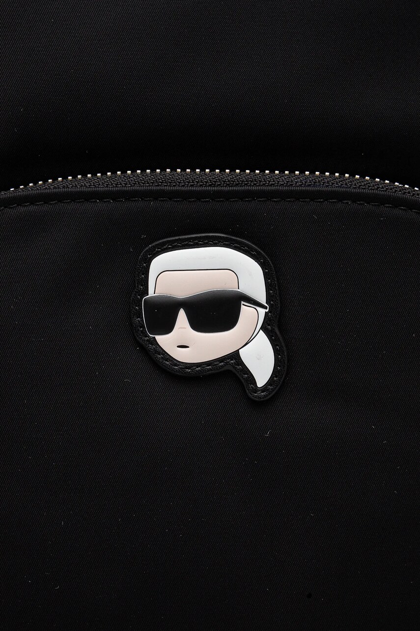 Рюкзак Karl Lagerfeld жіночий колір чорний малий візерунок A1W30132