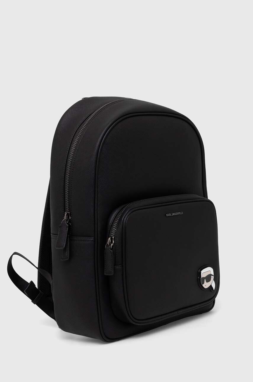 Рюкзак Karl Lagerfeld K/IKONIK колір чорний великий однотонний