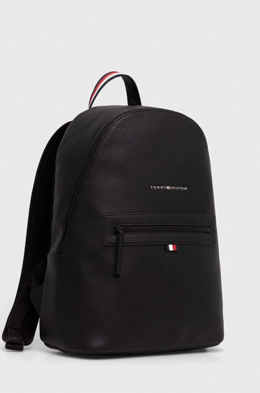 Рюкзак Tommy Hilfiger чоловічий колір чорний великий однотонний AM0AM09503