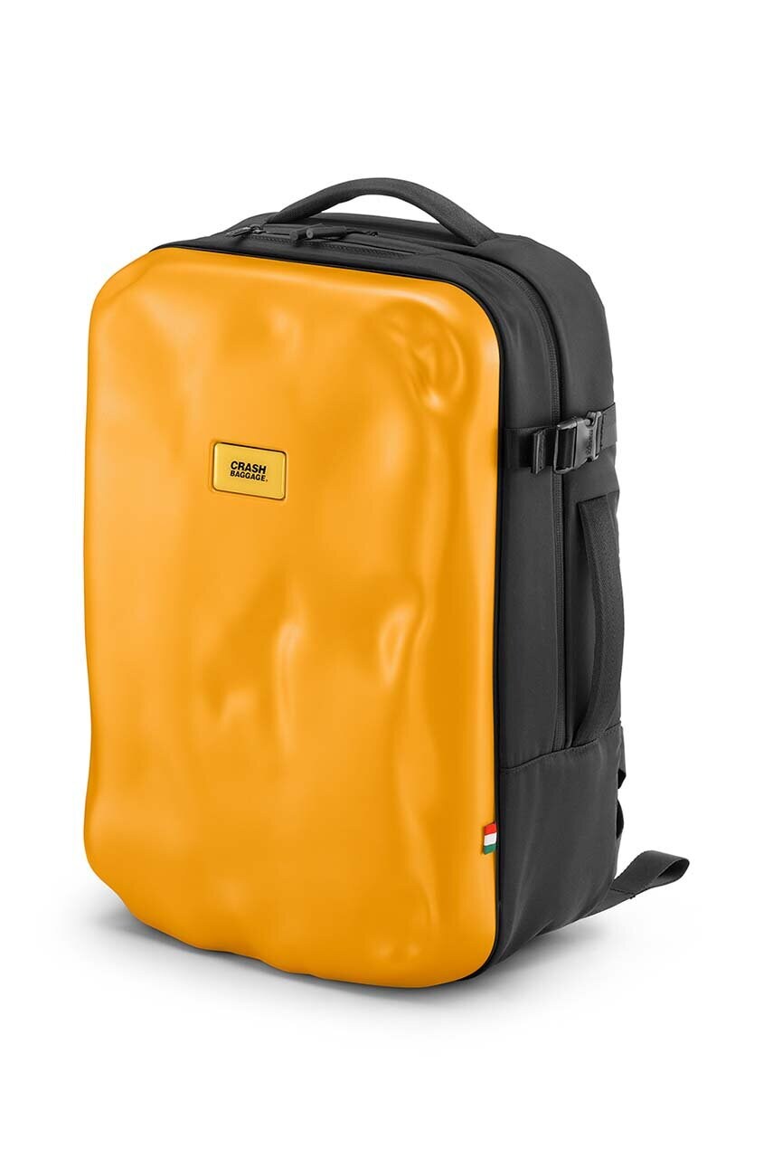 Рюкзак Crash Baggage ICON колір жовтий великий однотонний