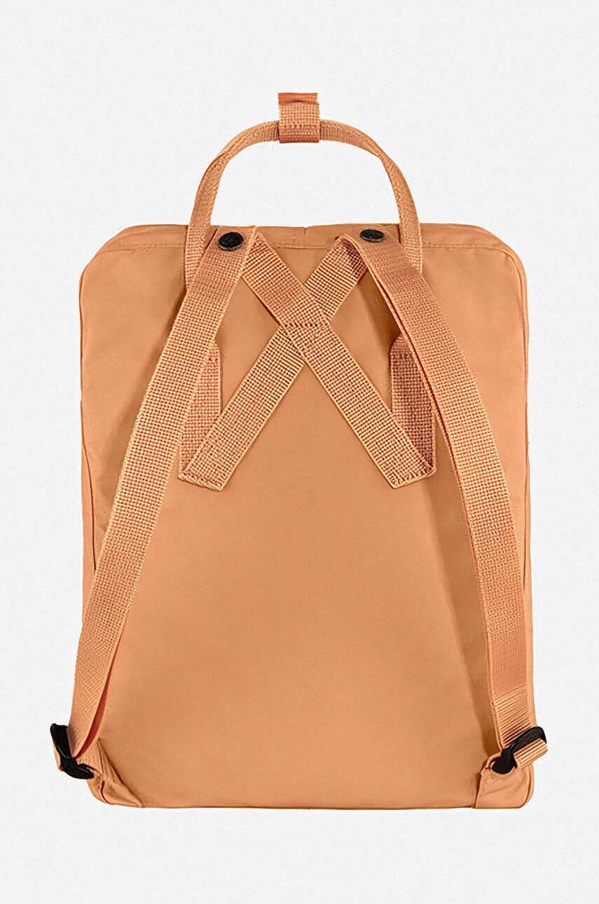 Рюкзак Fjallraven Kanken колір помаранчевий великий з аплікацією F23510.241-241
