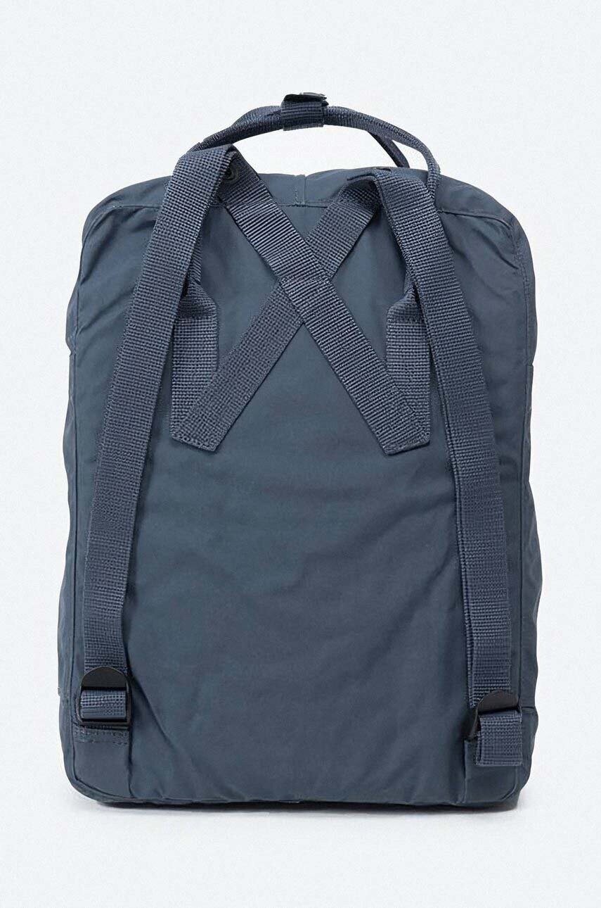 Рюкзак Fjallraven Kanken колір сірий великий з аплікацією F23510.31-31