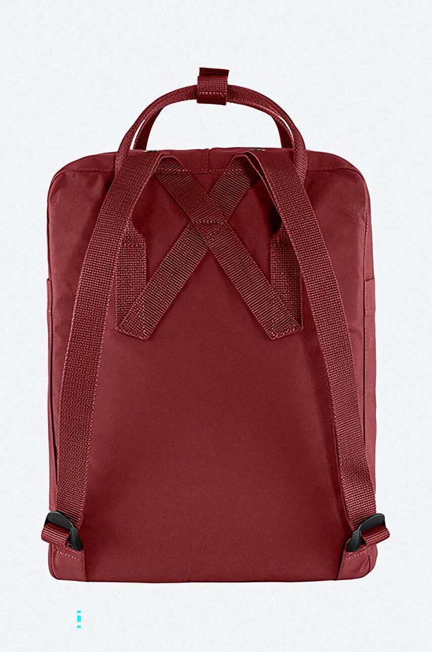 Купити Рюкзак Fjallraven Kanken колір червоний великий з аплікацією F23510.326-326 – головне зображення