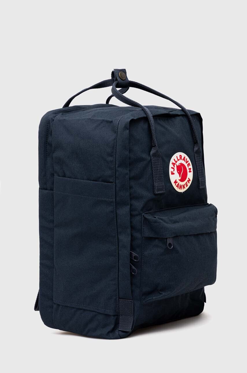 Рюкзак Fjallraven Kanken Laptop колір синій великий однотонний F23524