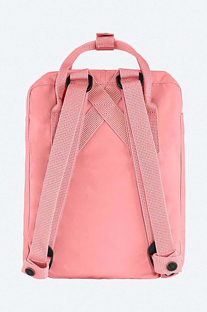 Рюкзак Fjallraven Kanken Mini колір рожевий малий з аплікацією F23561.312-312
