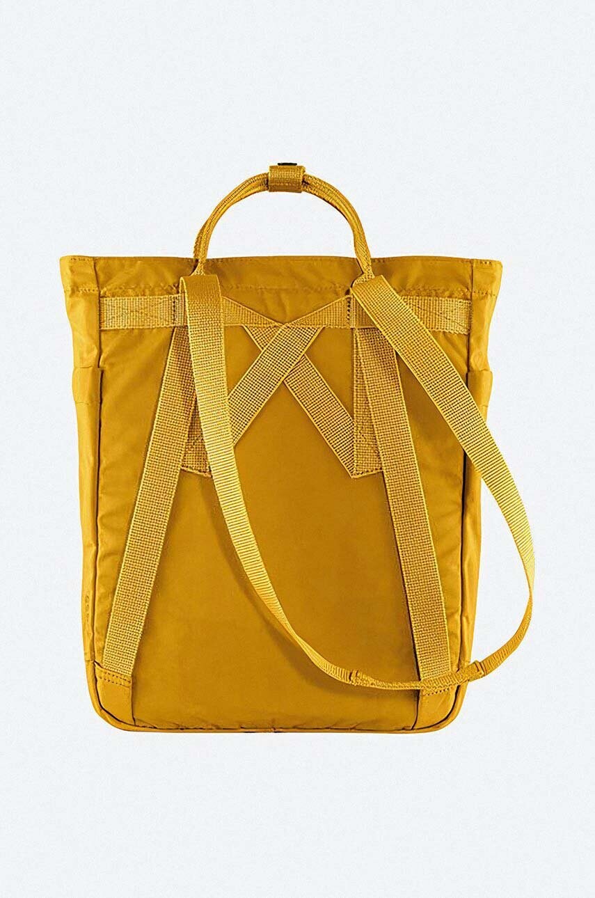 Рюкзак Fjallraven колір жовтий великий однотонний F23710.160-160