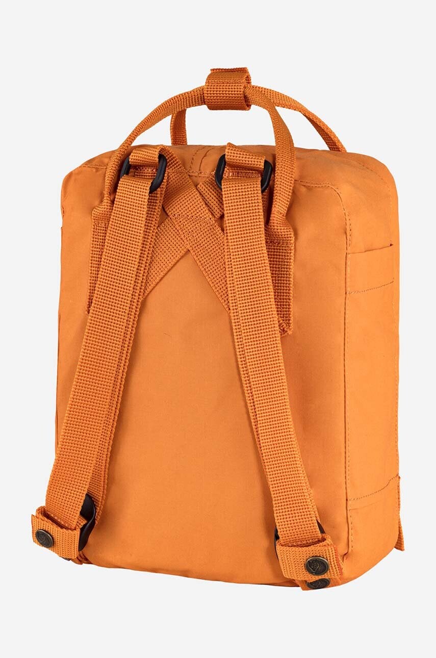 Рюкзак Fjallraven Kanken Mini колір помаранчевий малий з аплікацією F23561.206-206
