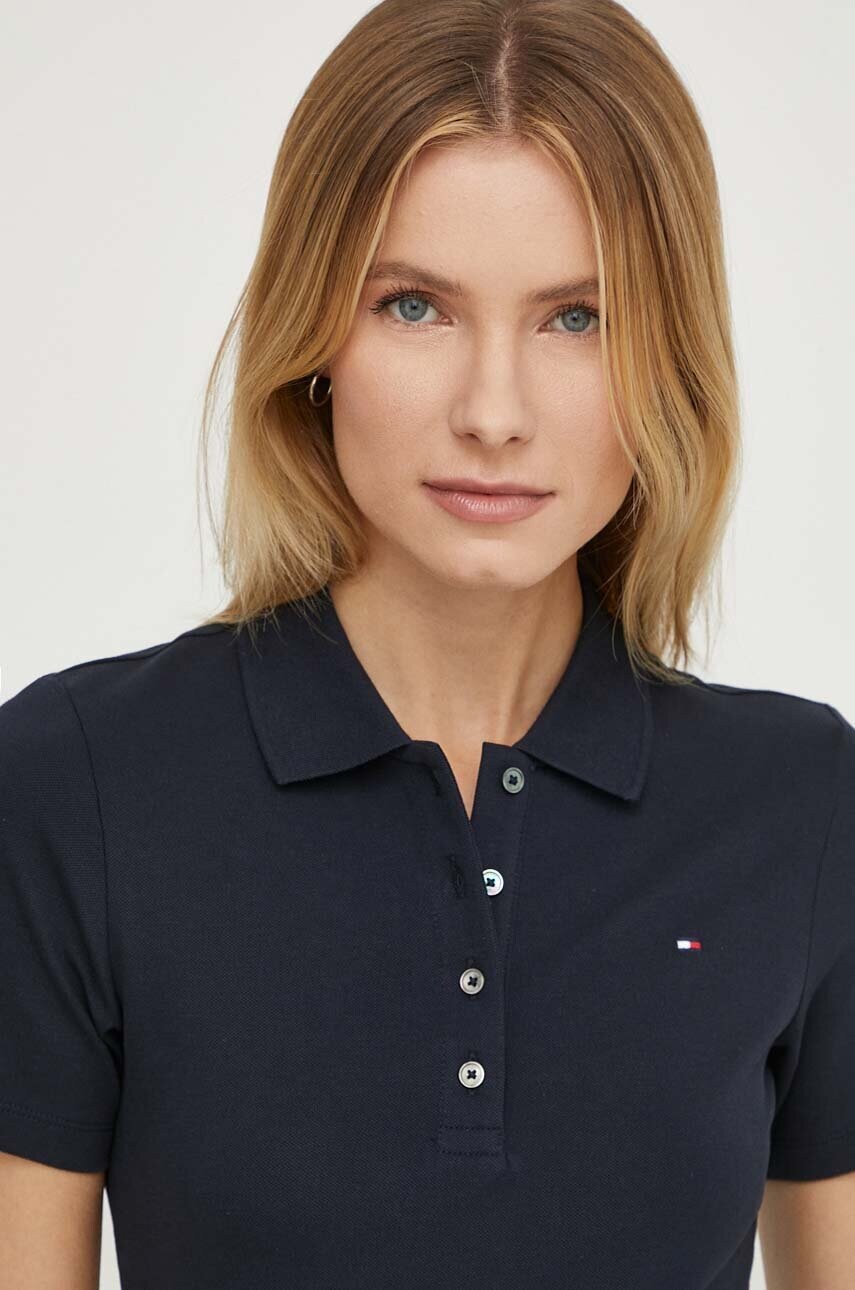 Поло Tommy Hilfiger жіночий колір синій