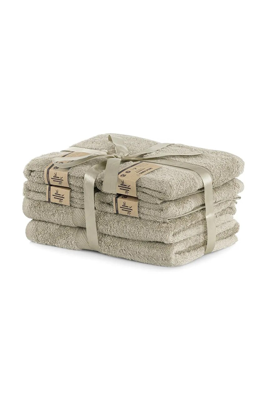 Набір рушників home & lifestyle Bamby 6-pack колір бежевий 0
