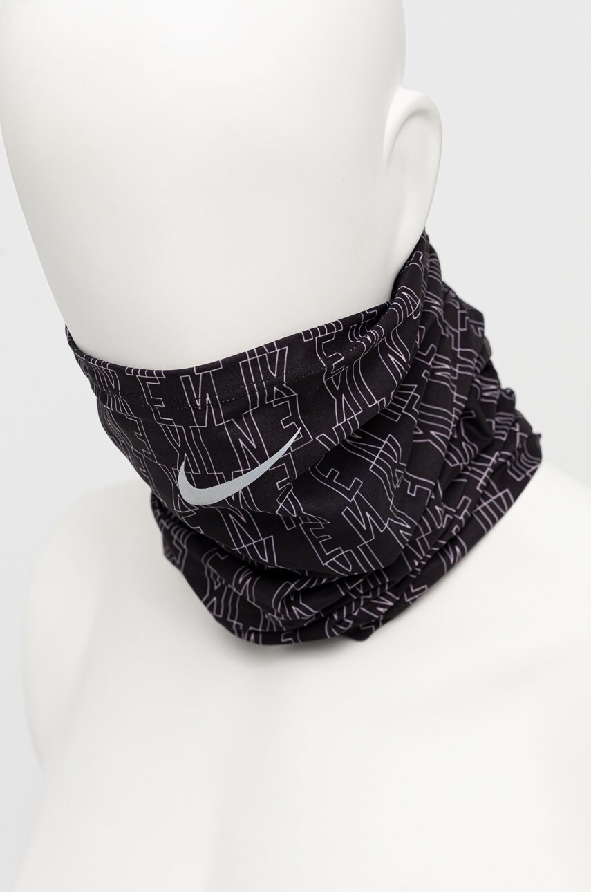 Снуд Nike колір чорний з принтом