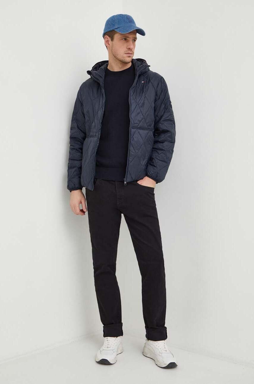Джинси Armani Exchange чоловічі колір чорний