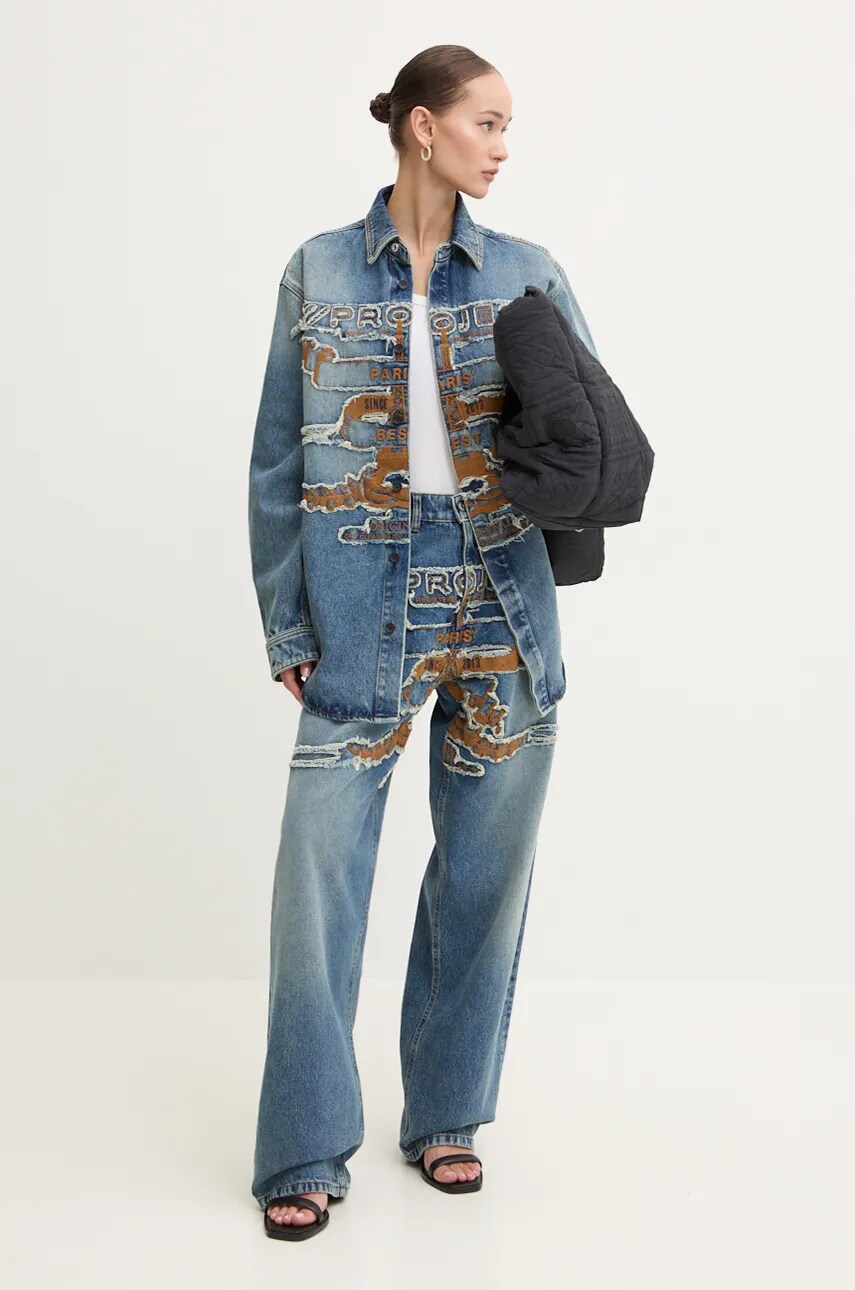 Джинси Y/Project EVERGREEN PARIS' BEST PATCH JEANS 207PA005