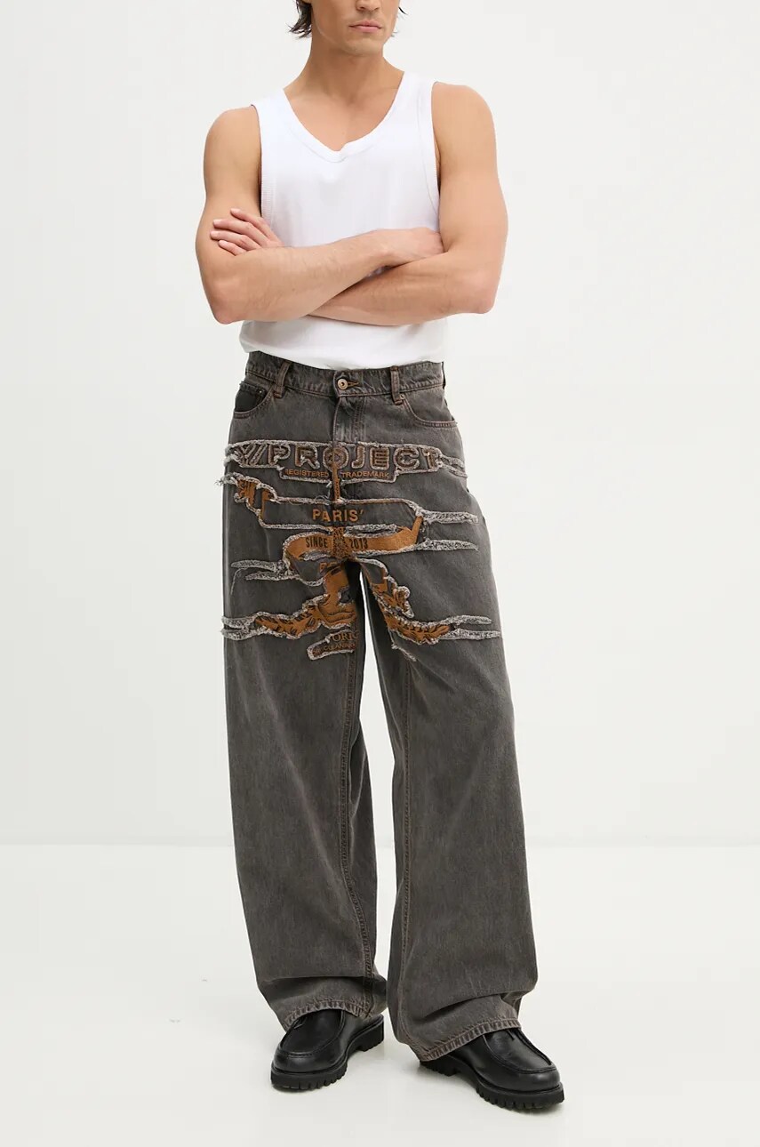 Джинси Y/Project EVERGREEN PARIS' BEST PATCH JEANS 207PA005