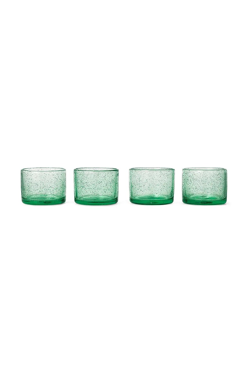 Склянка ferm LIVING Oli 110 ml колір зелений