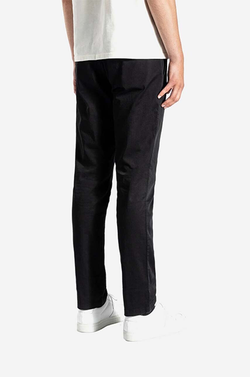 Штани Norse Projects чоловічі колір чорний облягаюче N25.0367.9999-9999