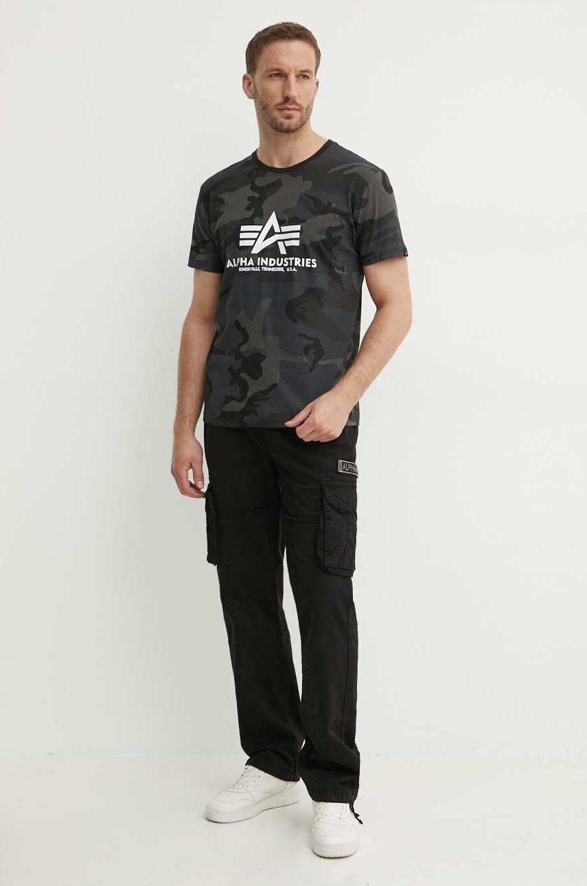 Штани Alpha Industries Jet чоловічі колір чорний прямі 101212.03-black