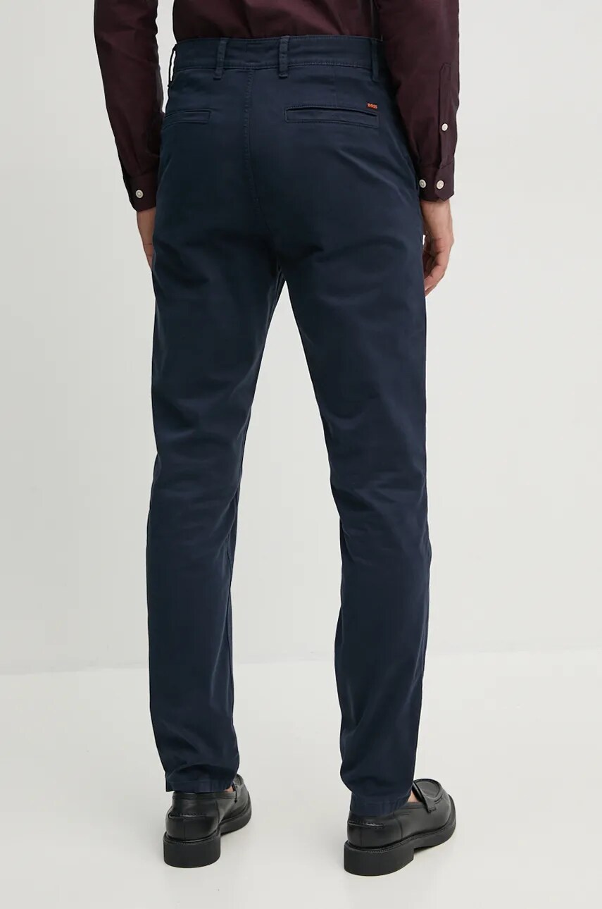 Штани Boss Orange чоловічі колір коричневий фасон chinos 50510917