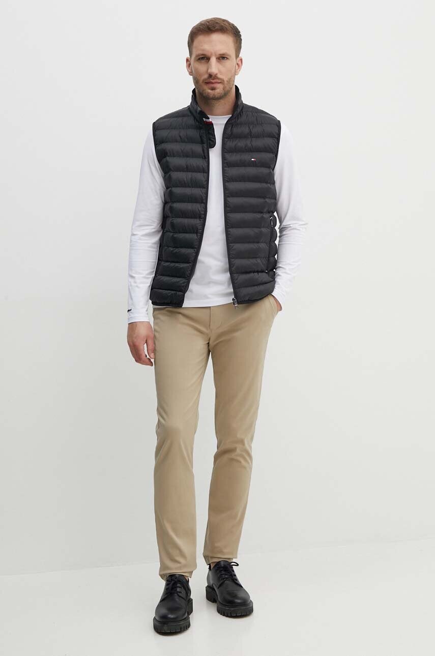 Штани Tommy Hilfiger чоловічі колір бежевий прямі MW0MW28884