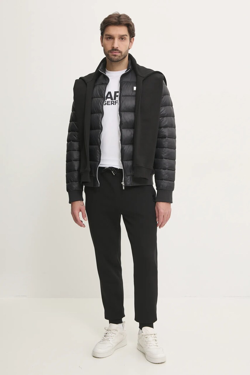 Спортивні штани Karl Lagerfeld колір чорний однотонні 500900.705752