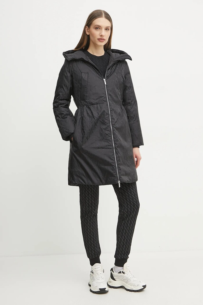 Светр Armani Exchange жіночий колір чорний легкий XW000910 AF10352