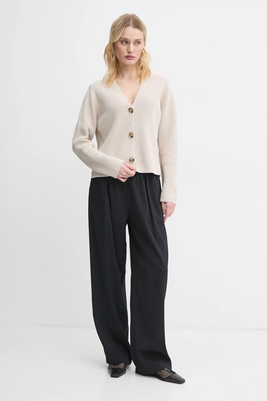 Бавовняний кардиган Marc O'Polo колір бежевий легкий B01605961069