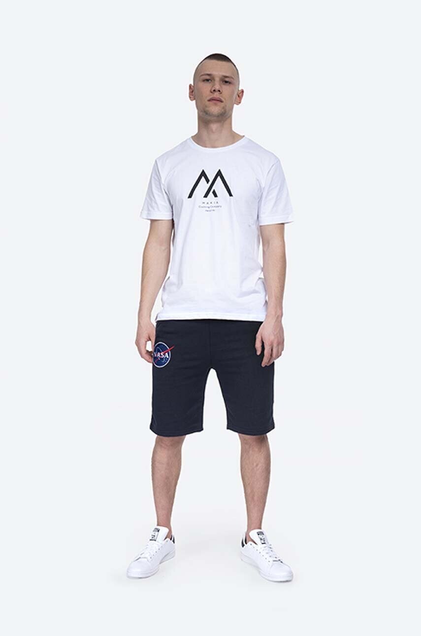 Шорти Alpha Industries чоловічі колір синій 116362.07-navy