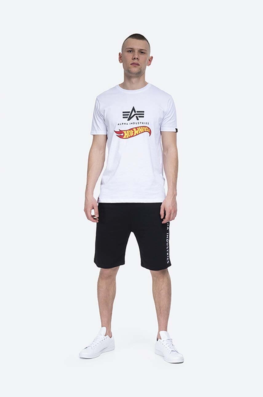 Шорти Alpha Industries Al Sweat чоловічі колір чорний 116365.03-black