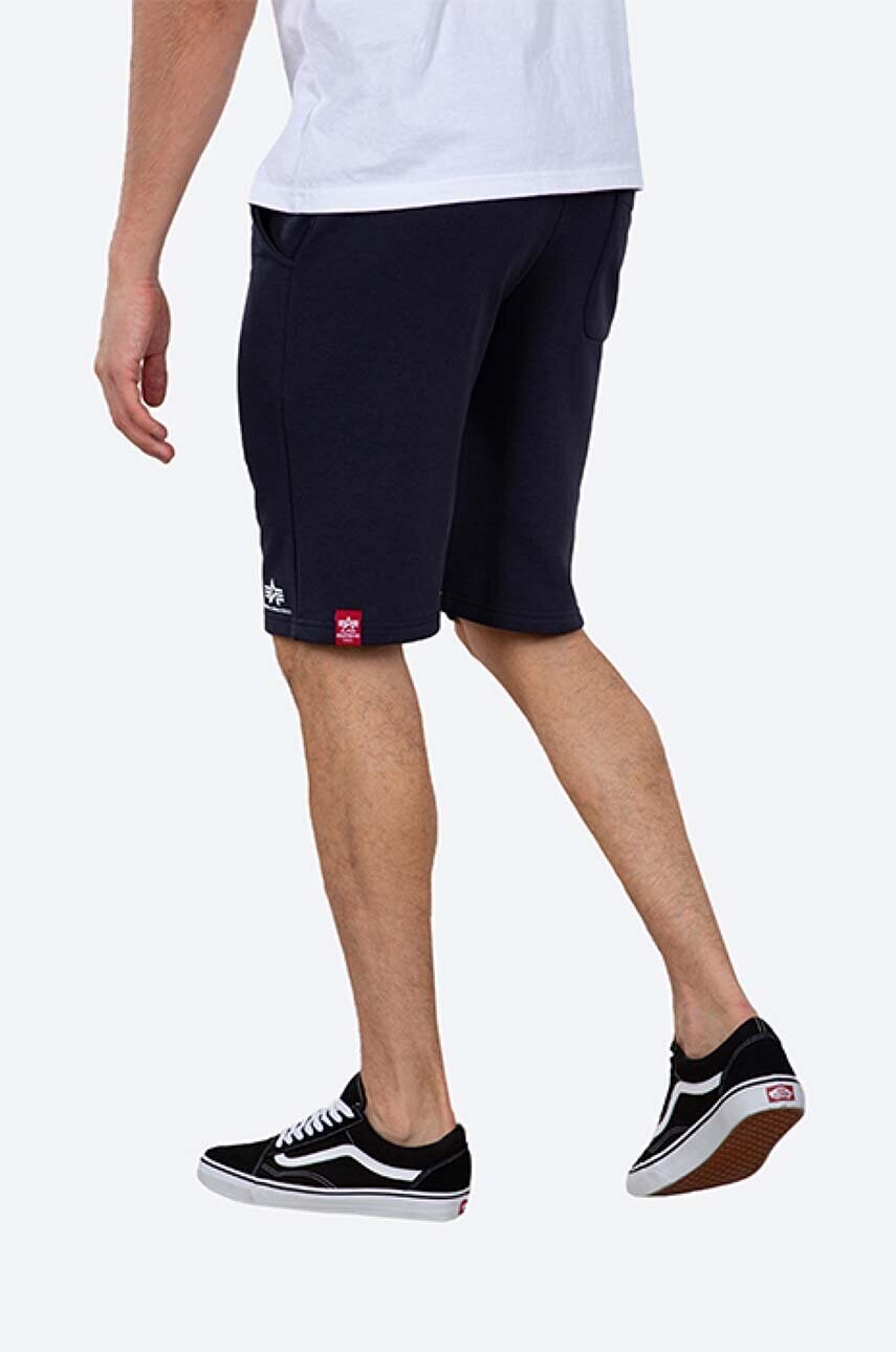 Шорти Alpha Industries Basic чоловічі колір синій 116363.07-navy