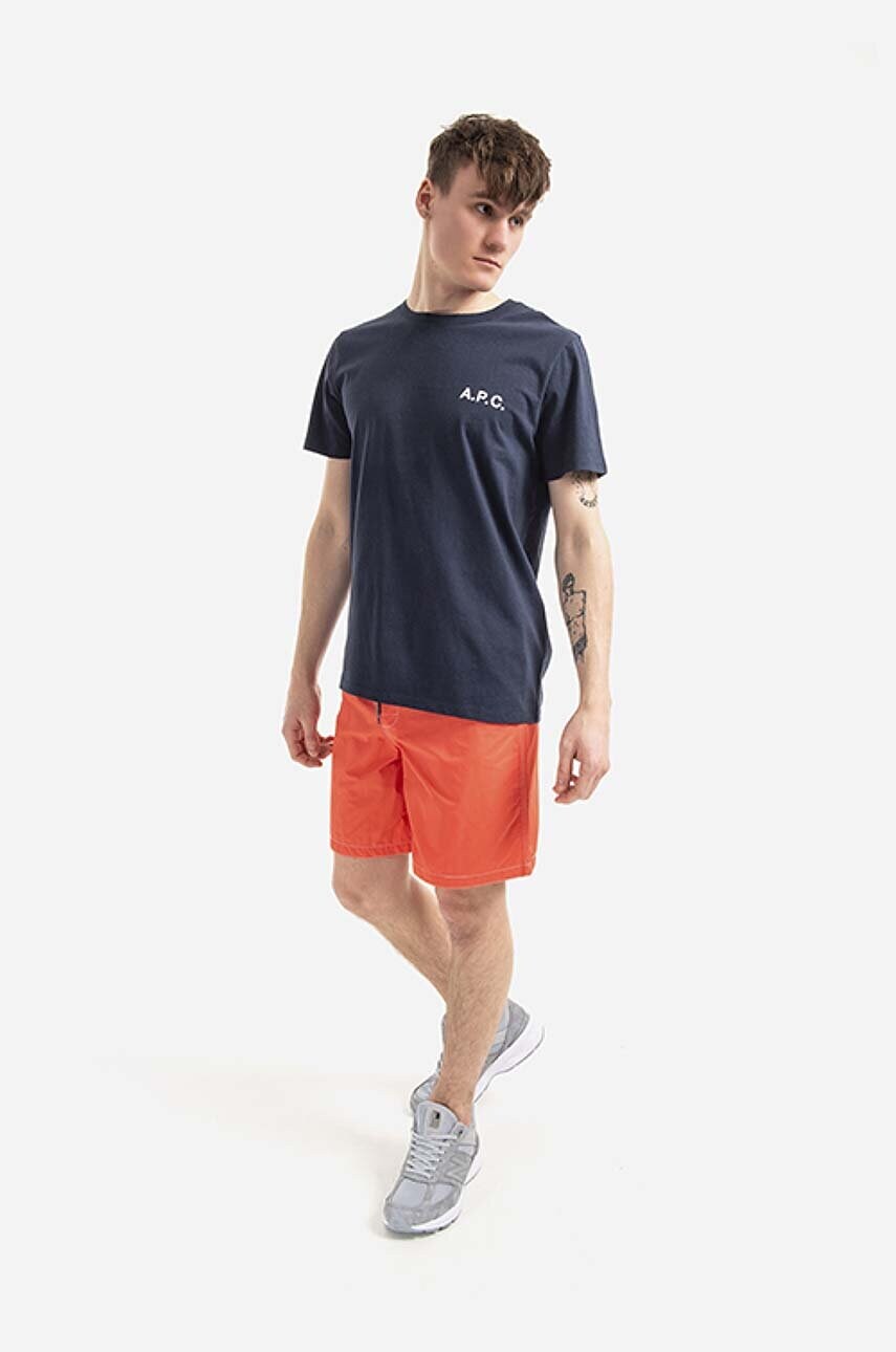 Купальні шорти A.P.C. Short Louis чоловічі однотонні PAADJ.H10165-BLACK