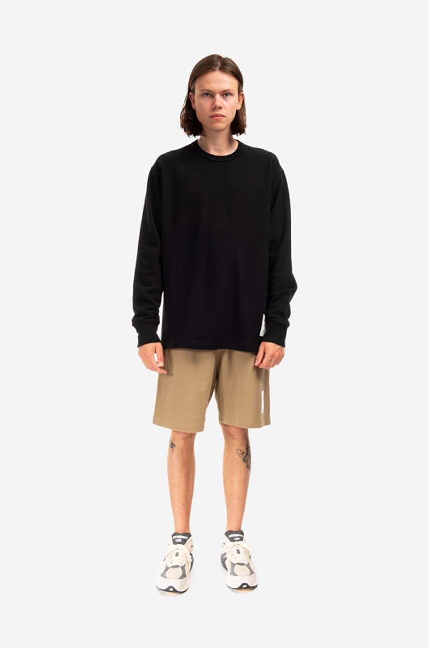Бавовняні шорти Norse Projects Vanya Tab Series Sweatshorts колір коричневий N35.0580.0966-0966