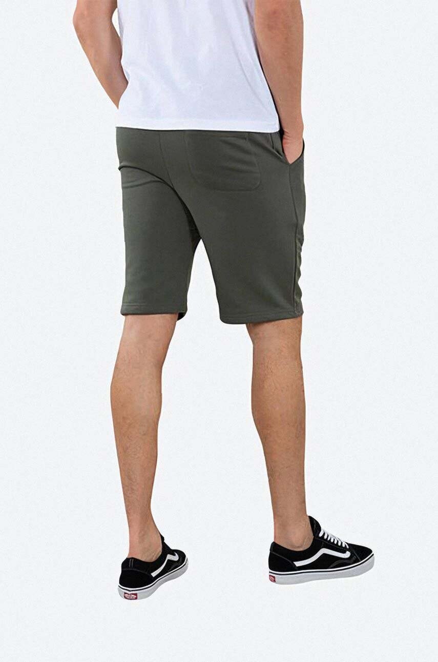Шорти Alpha Industries чоловічі колір зелений 116363.142-OLIWKOWY