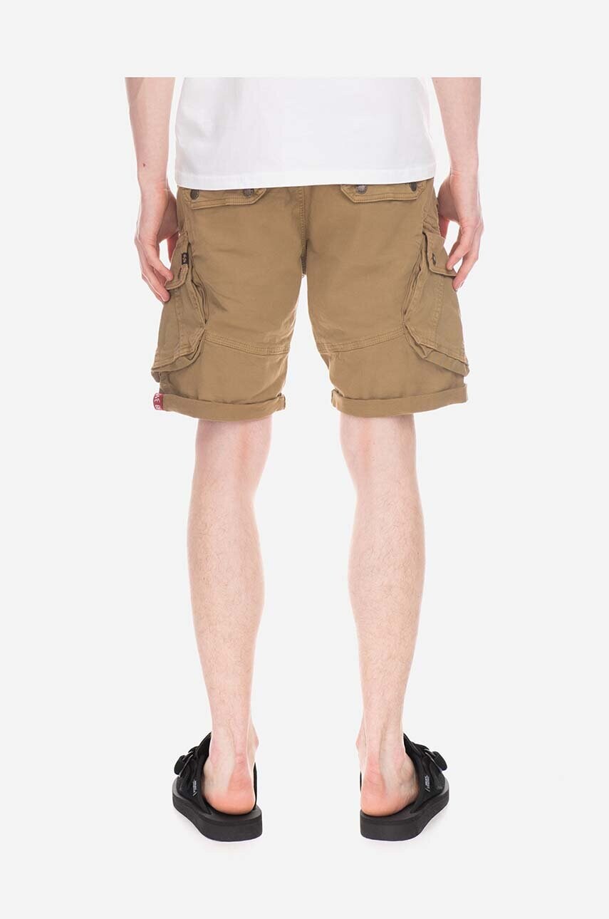 Шорти Alpha Industries Combat чоловічі колір бежевий 116210.13-beige