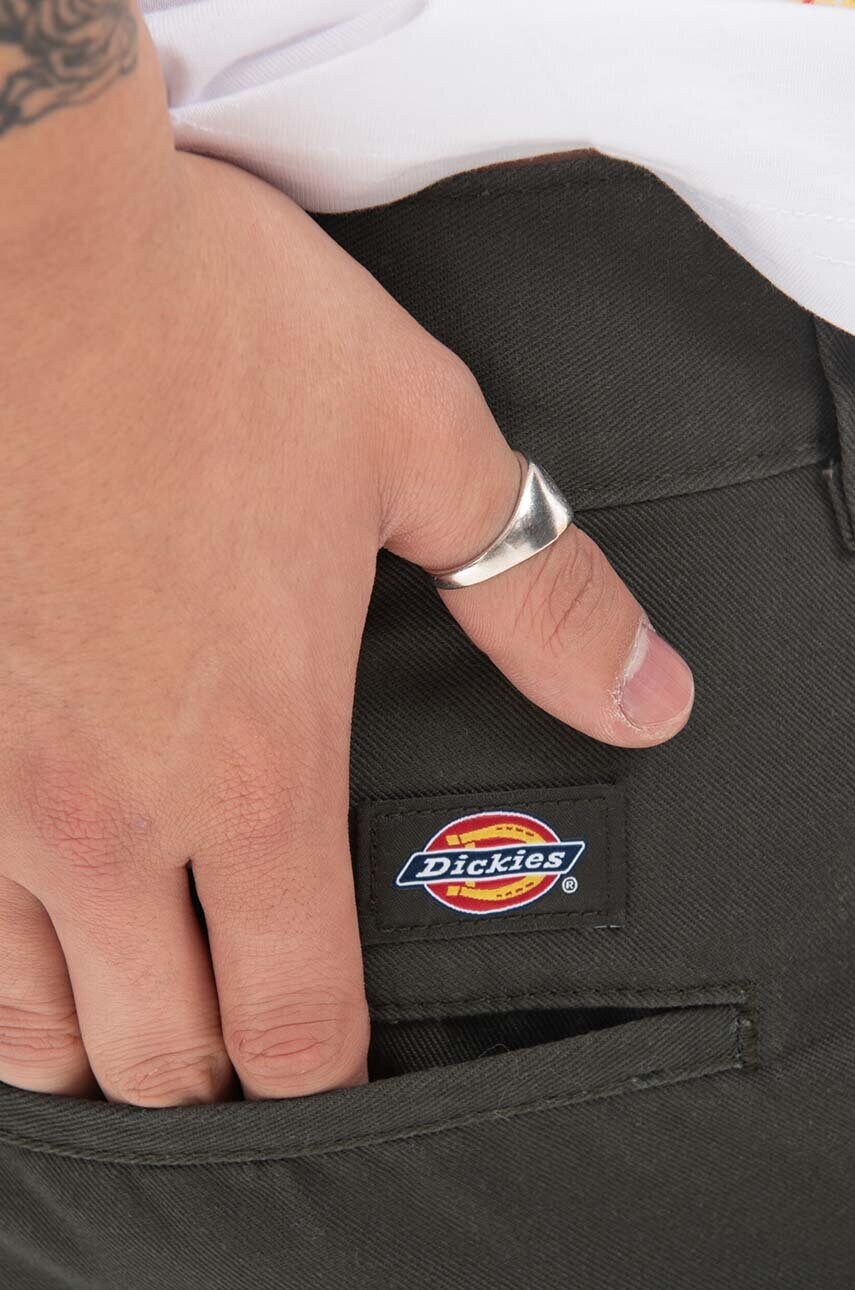 Бавовняні шорти Dickies колір зелений DK0A4XNFOGX-GREEN