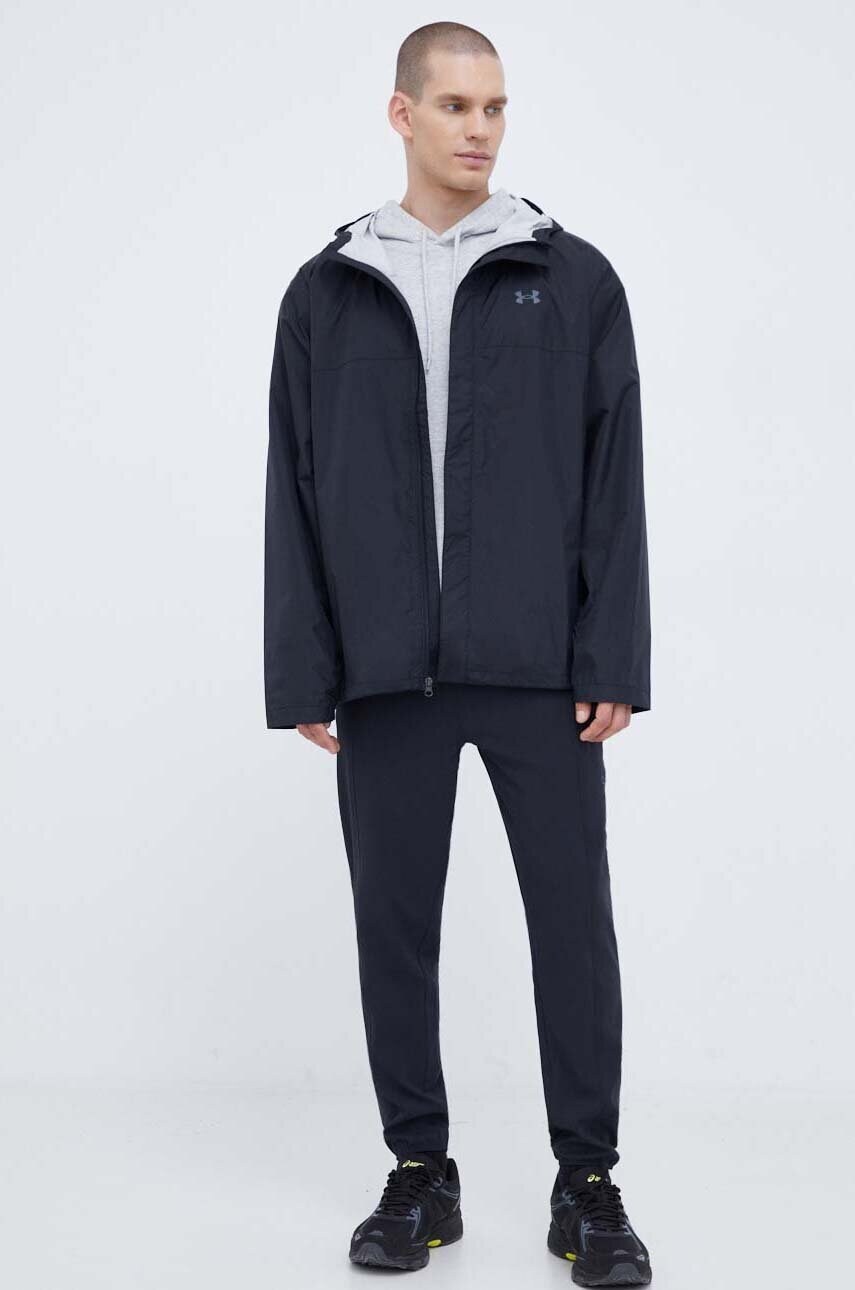 Куртка Under Armour чоловіча колір чорний перехідна